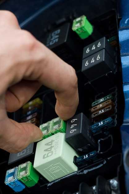Обозначение предохранителей на схеме
